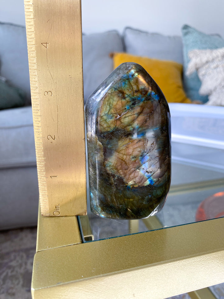 Flashy Golden Labradorite Free Form #5