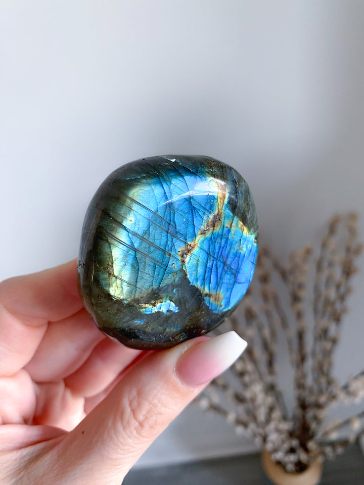Labradorite Palm Stone #5