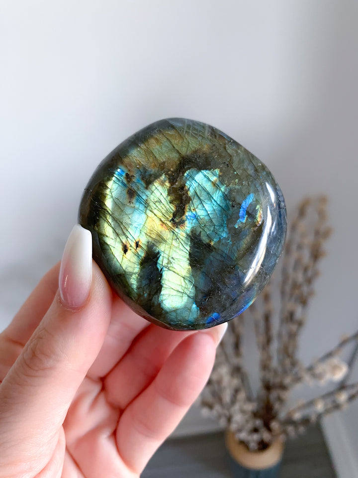Labradorite Palm Stone #5