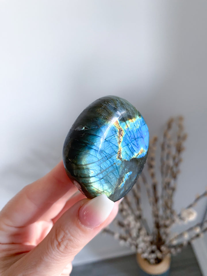 Labradorite Palm Stone #5
