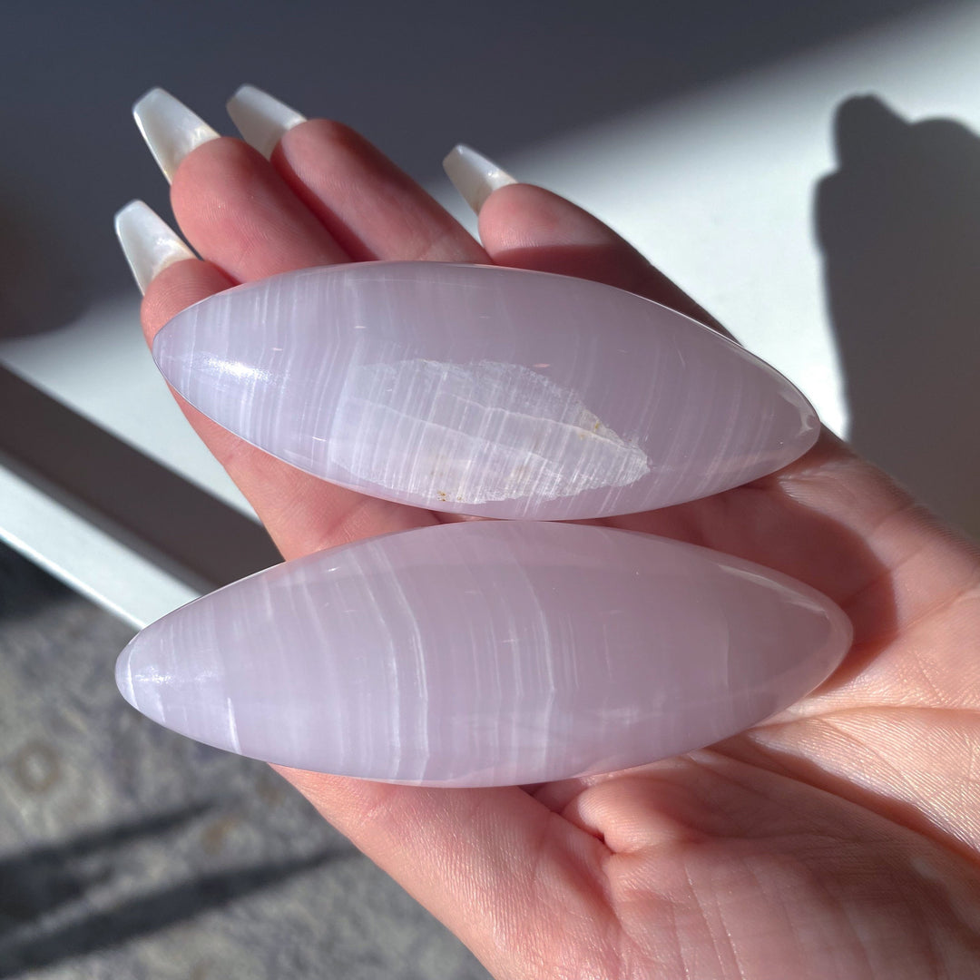 Pink Calcite Shiva Stone