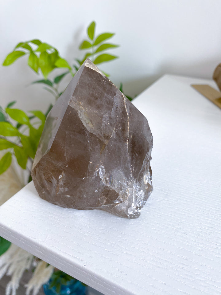 1.2lb Inclusion Smokey Quartz Point #4 - Get Exact Piece