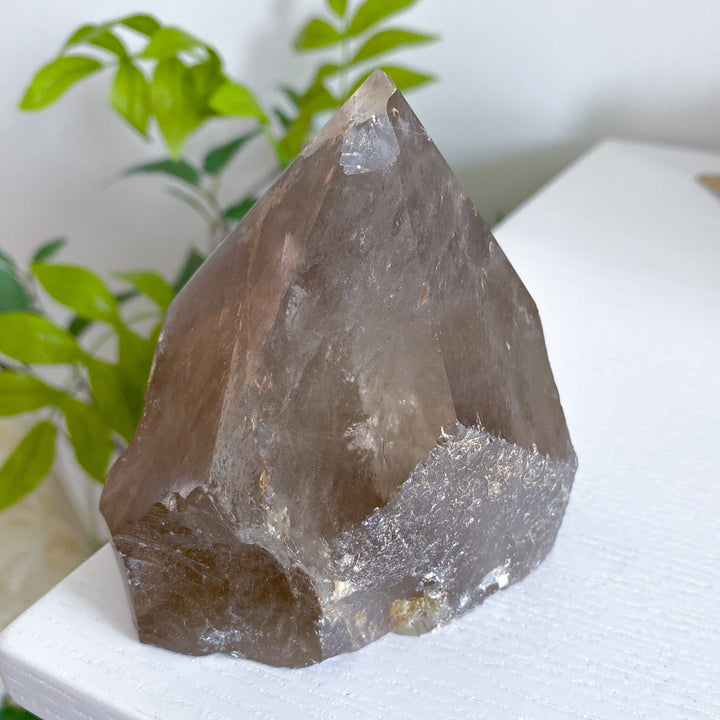 1.2lb Inclusion Smokey Quartz Point #4 - Get Exact Piece