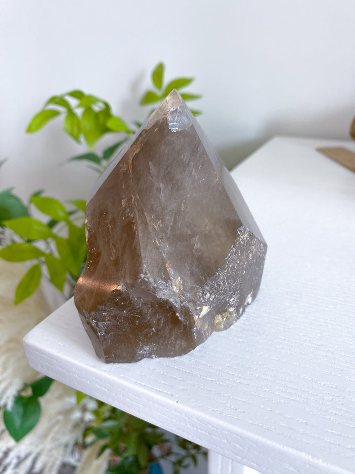 1.2lb Inclusion Smokey Quartz Point #4 - Get Exact Piece