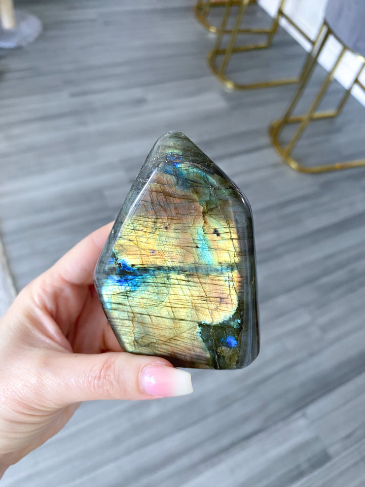 FLASHY Labradorite Free Form #5