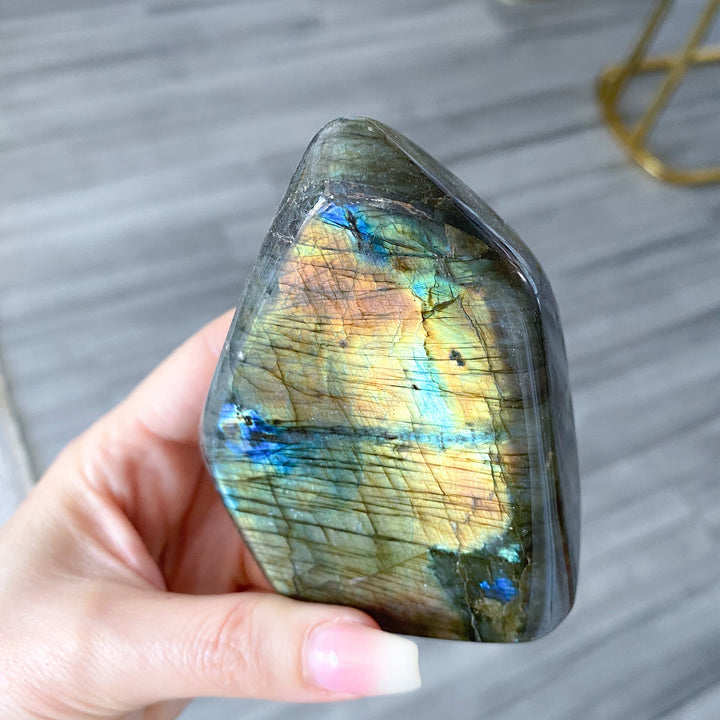 FLASHY Labradorite Free Form #5