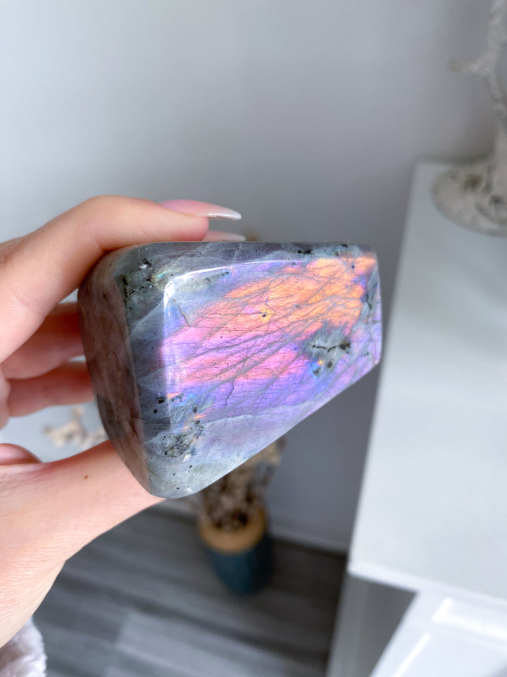 STUNNING Sunset Labradorite Freeform