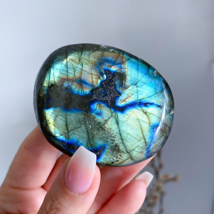 Labradorite Palm Stone #3