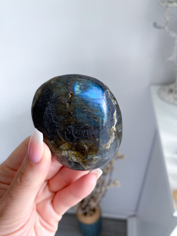 Labradorite Palm Stone #3