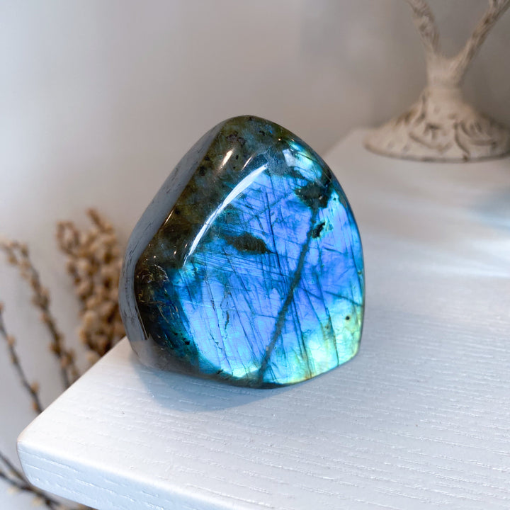 FLASHY Electric Blue Labradorite Free Form #9