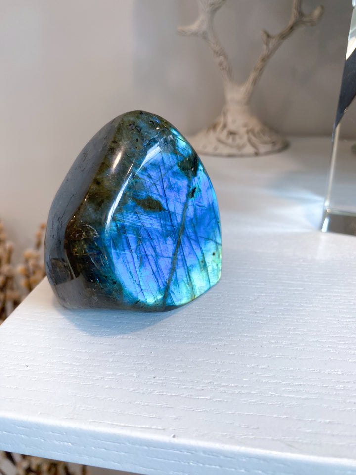 FLASHY Electric Blue Labradorite Free Form #9