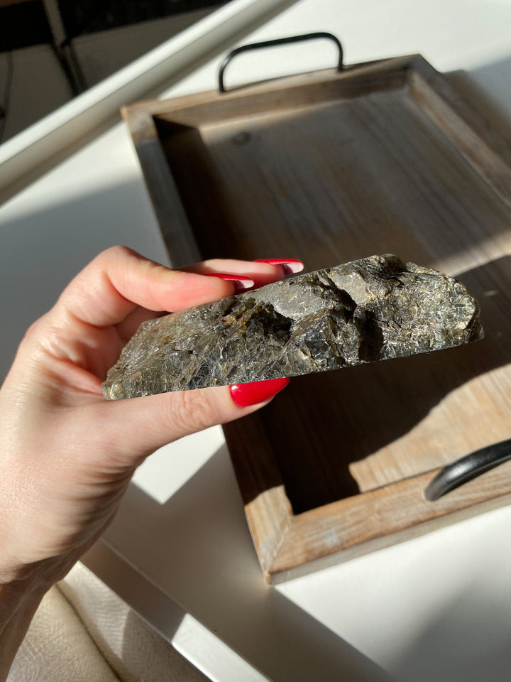 LARGE, STUNNING Labradorite Free Form - Psychic Abilities - Calming -  Imagination - Transformation - Revealing Truth