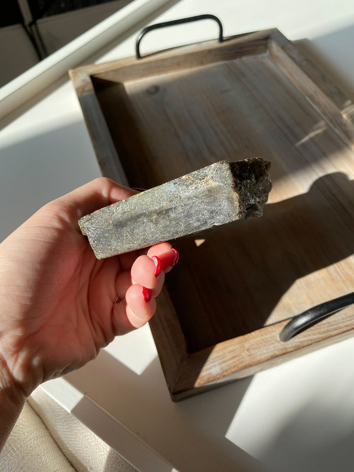 LARGE, STUNNING Labradorite Free Form - Psychic Abilities - Calming -  Imagination - Transformation - Revealing Truth