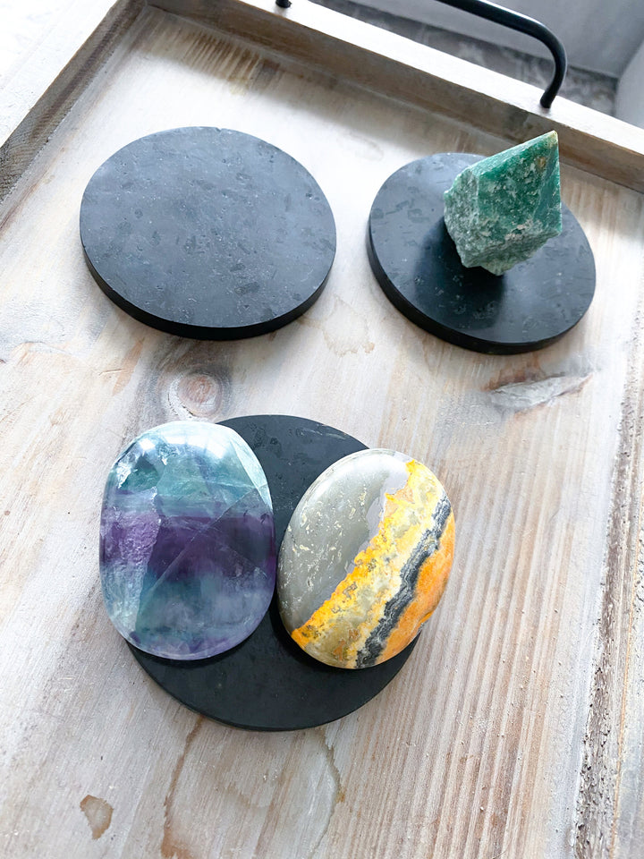 Black Tourmaline Charging Plate