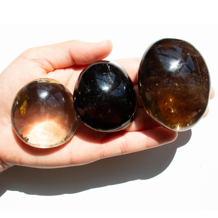 Smokey Quartz Palm - You Choose