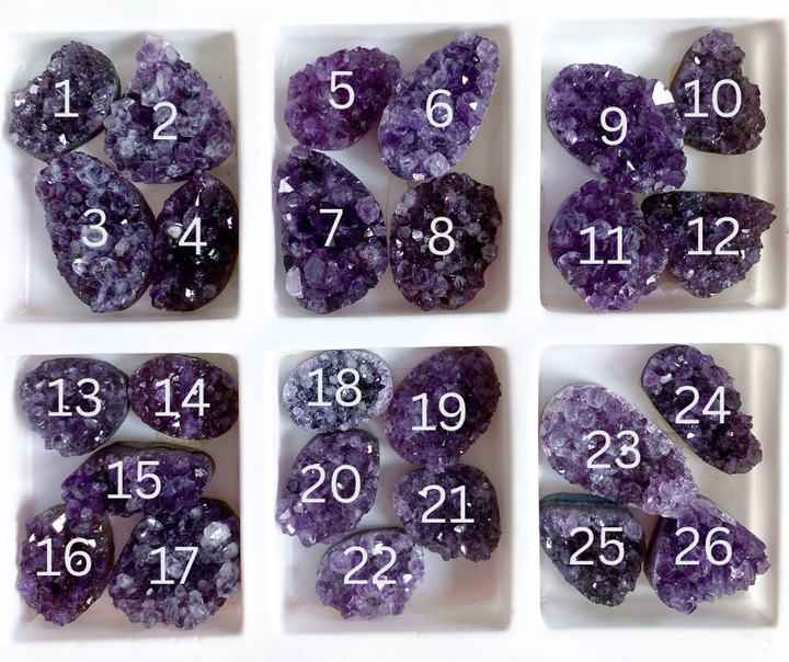 Small Amethyst Cluster Cabochons