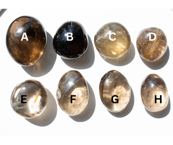 Smokey Quartz Palm - You Choose