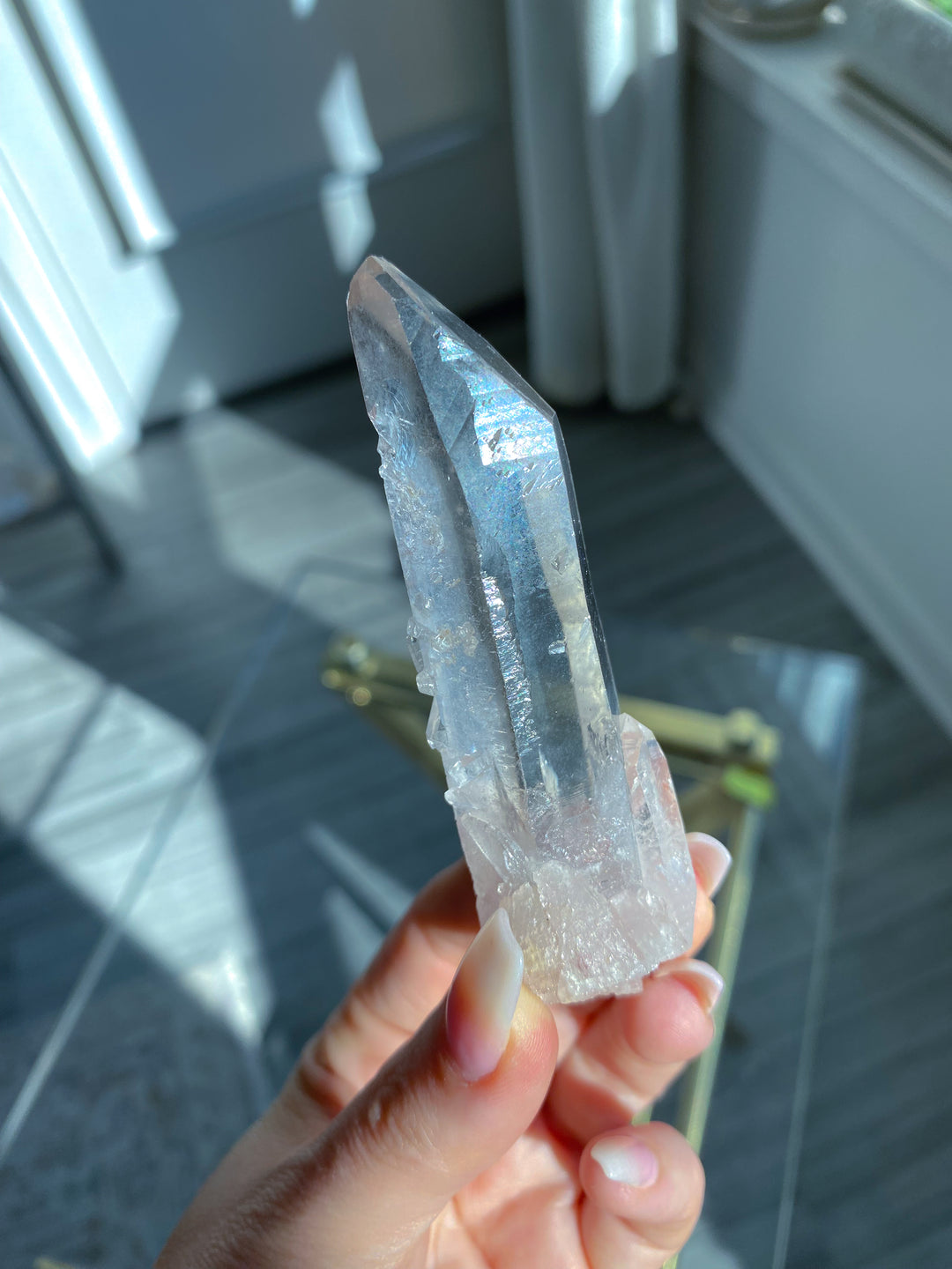 Inclusion Quartz Wand with Needles