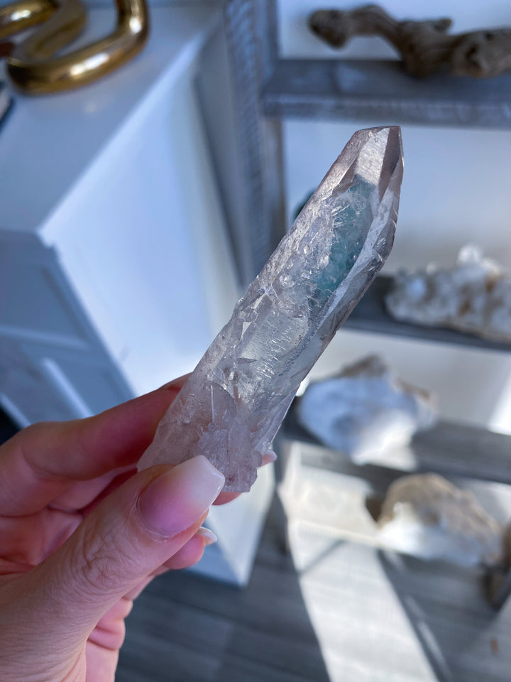 Inclusion Quartz Wand with Needles