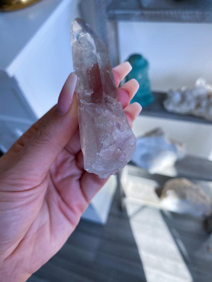 Inclusion Quartz Wand with Needles