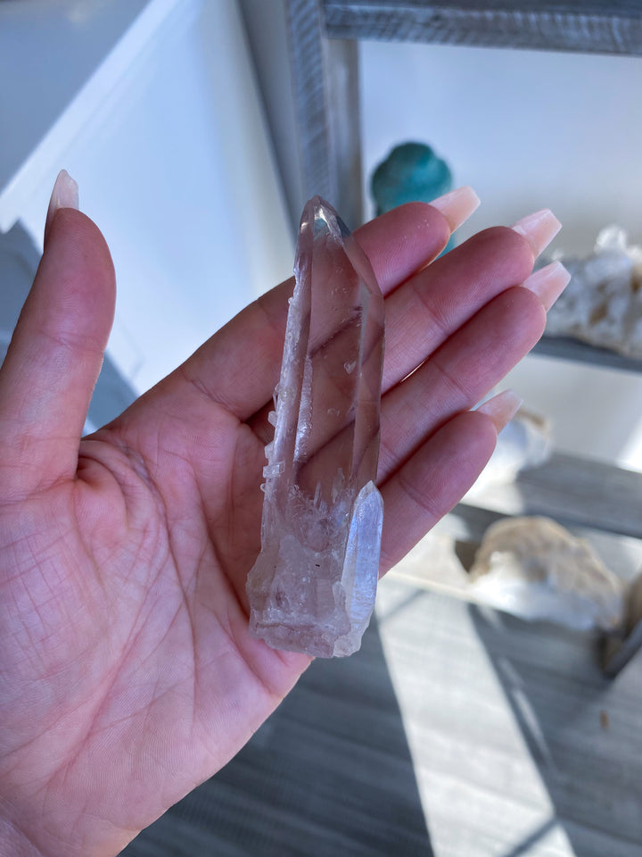 Inclusion Quartz Wand with Needles