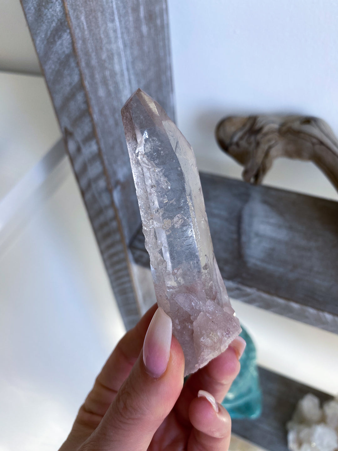 Inclusion Quartz Wand with Needles