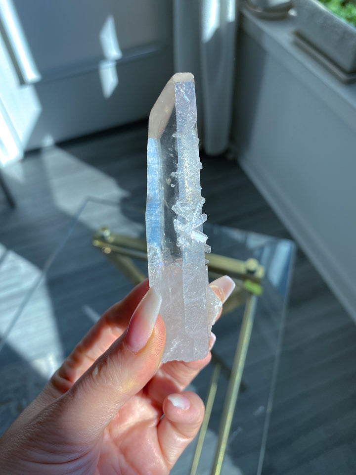 Inclusion Quartz Wand with Needles