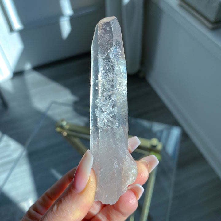 Inclusion Quartz Wand with Needles