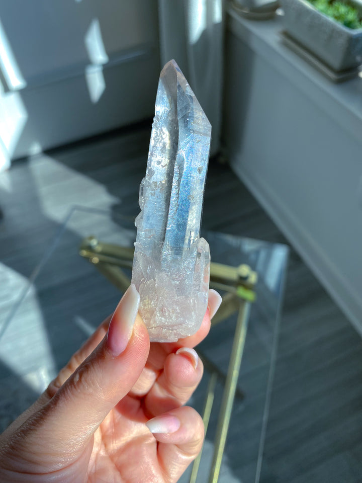 Inclusion Quartz Wand with Needles