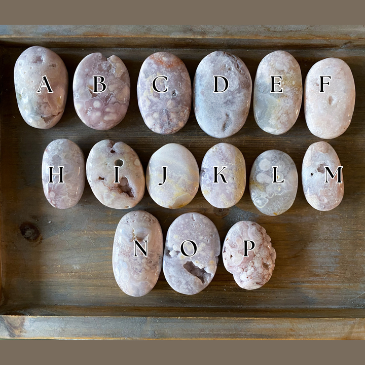 Pink Amethyst Palm Stone - You Choose