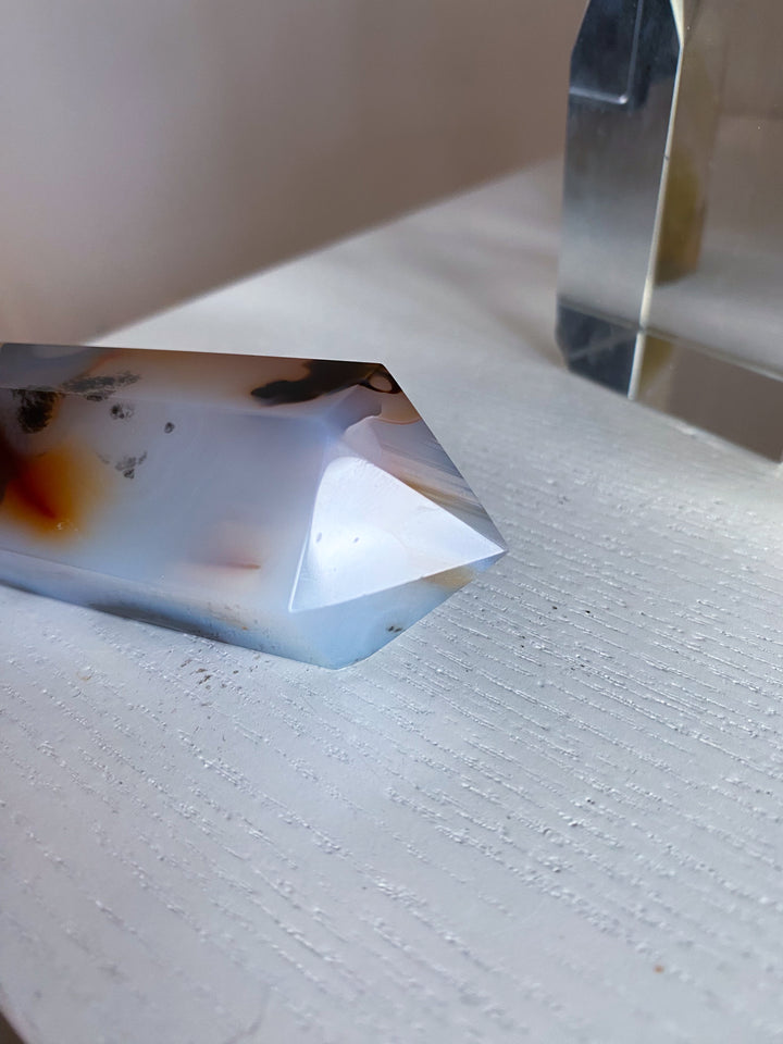 Dendritic Agate Double Terminated Wand