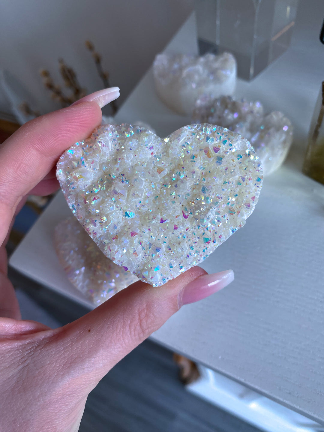 Sparkly Angel Aura Heart