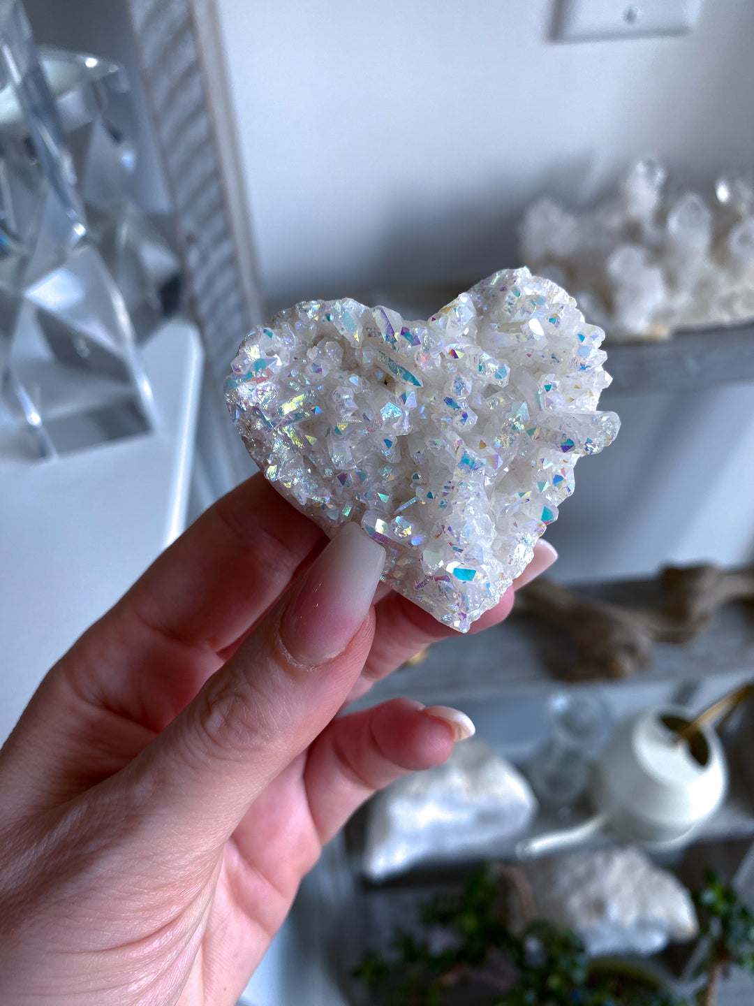 Sparkly Angel Aura Heart