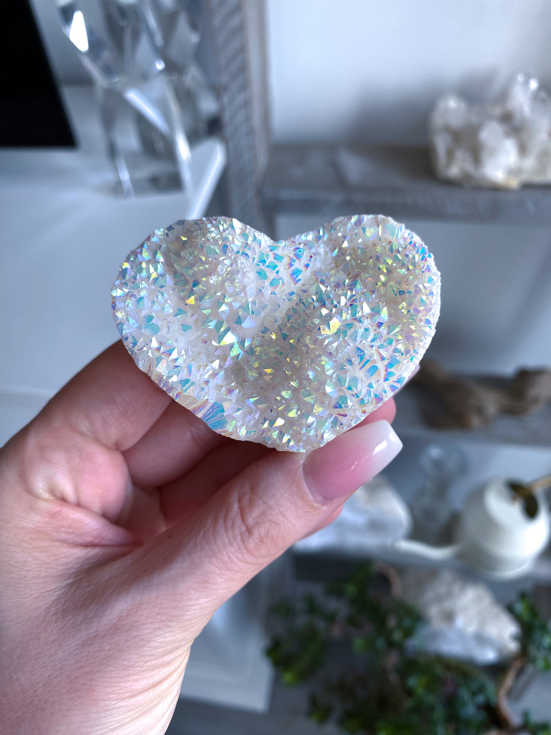Sparkly Angel Aura Heart