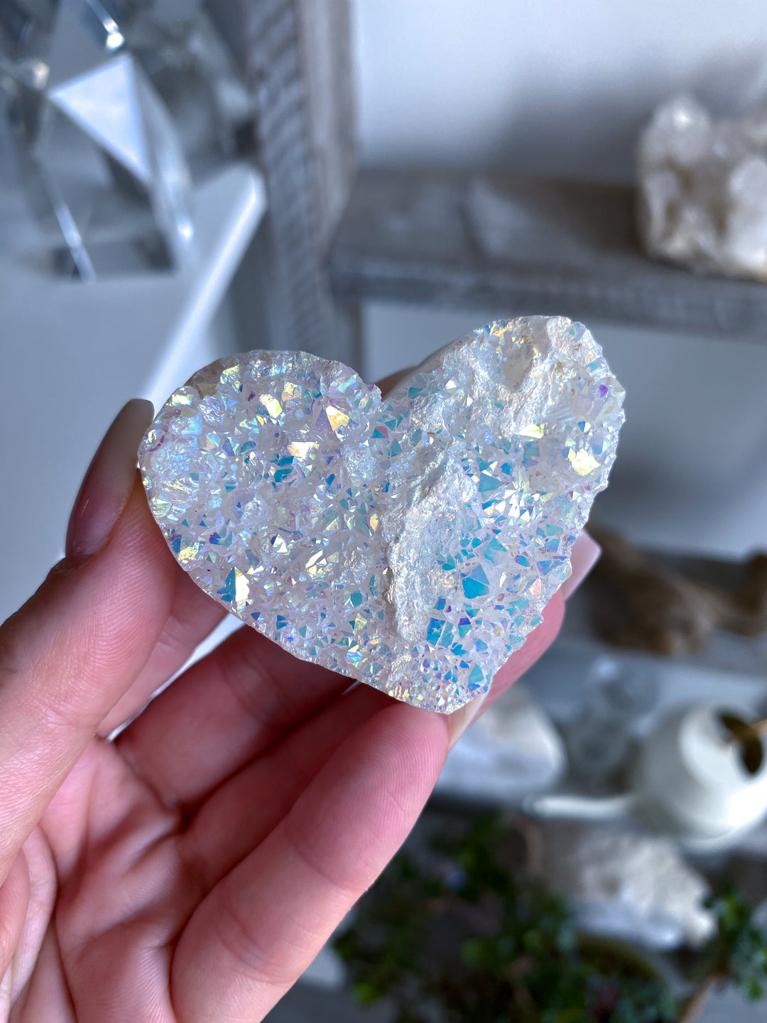 Sparkly Angel Aura Heart
