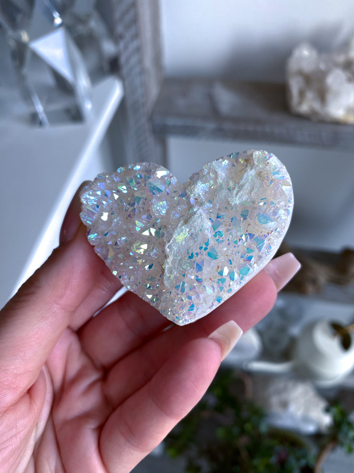 Sparkly Angel Aura Heart