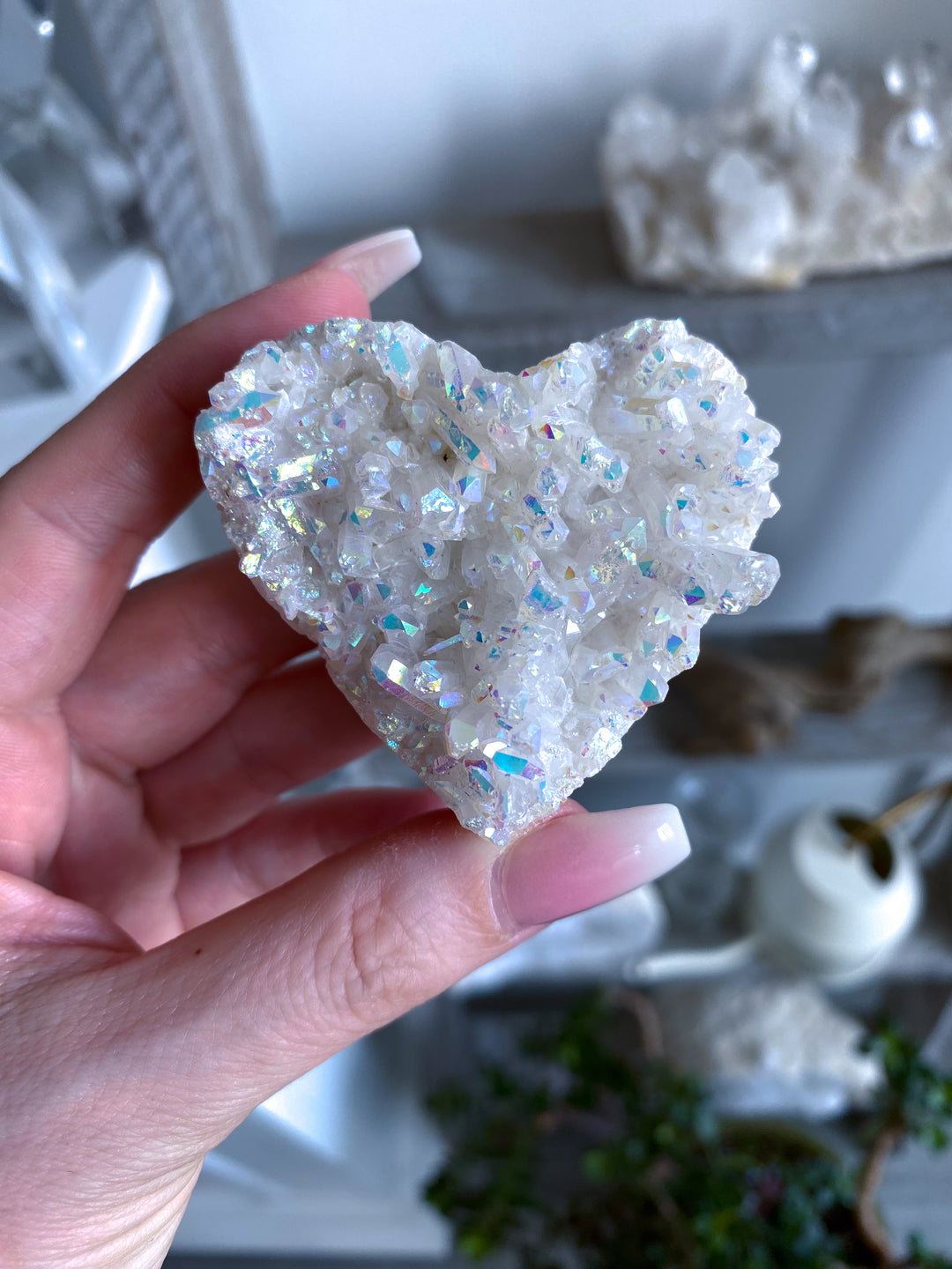Sparkly Angel Aura Heart