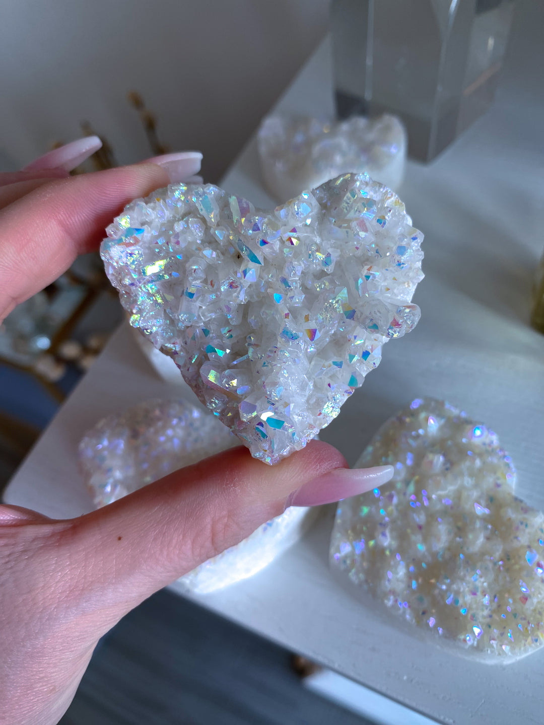 Sparkly Angel Aura Heart
