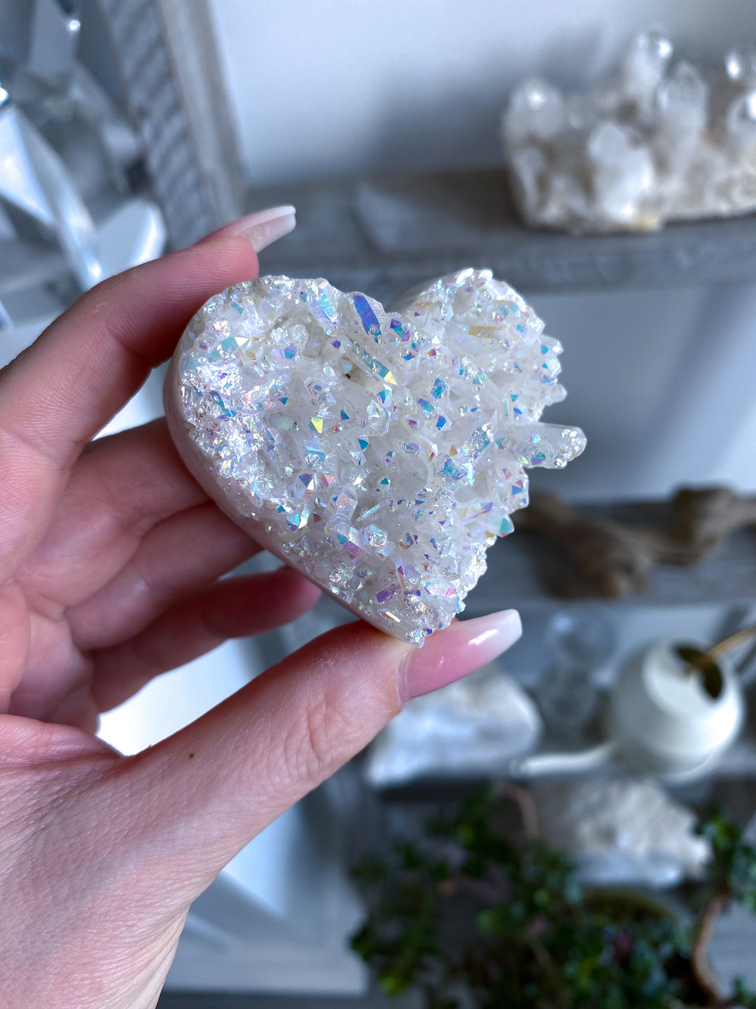 Sparkly Angel Aura Heart