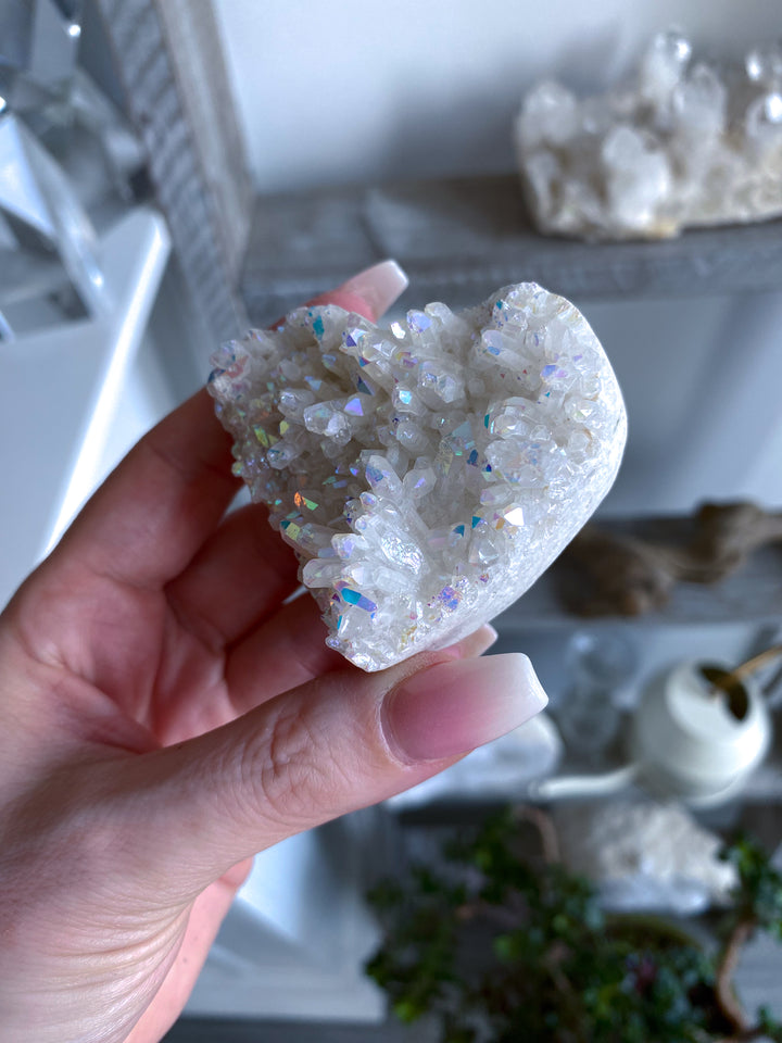 Sparkly Angel Aura Heart