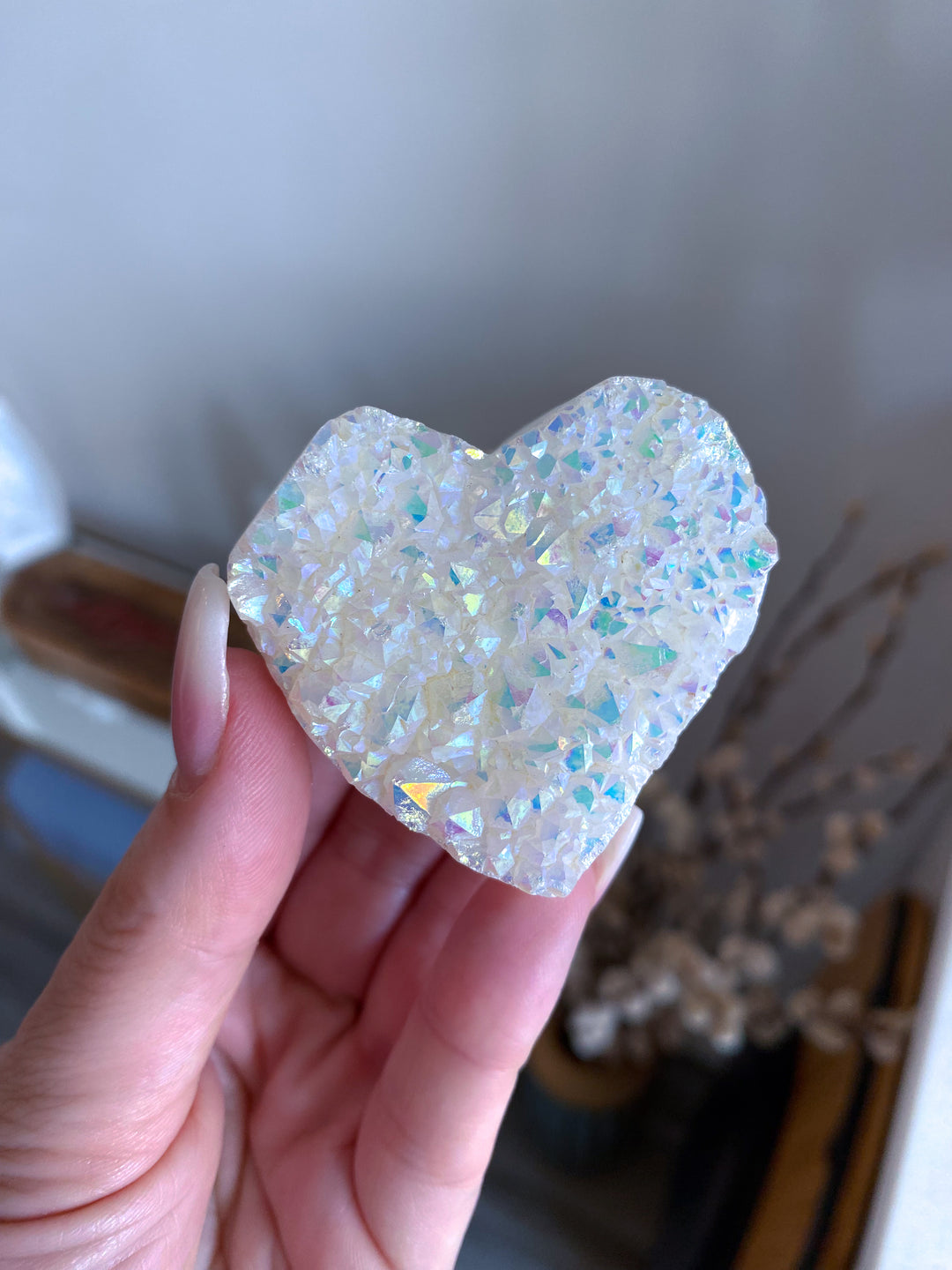 Sparkly Angel Aura Heart