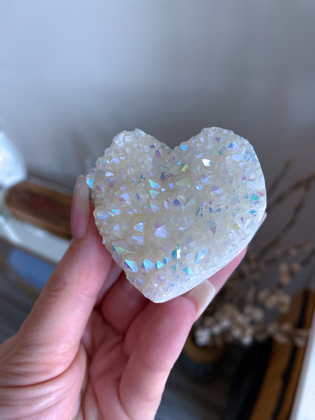 Sparkly Angel Aura Heart