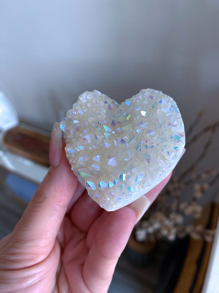 Sparkly Angel Aura Heart