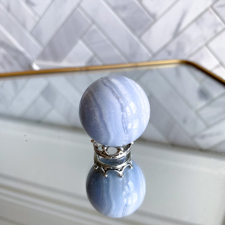 Blue Lace Agate Mini Sphere 