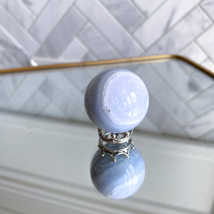 Blue Lace Agate Mini Sphere 