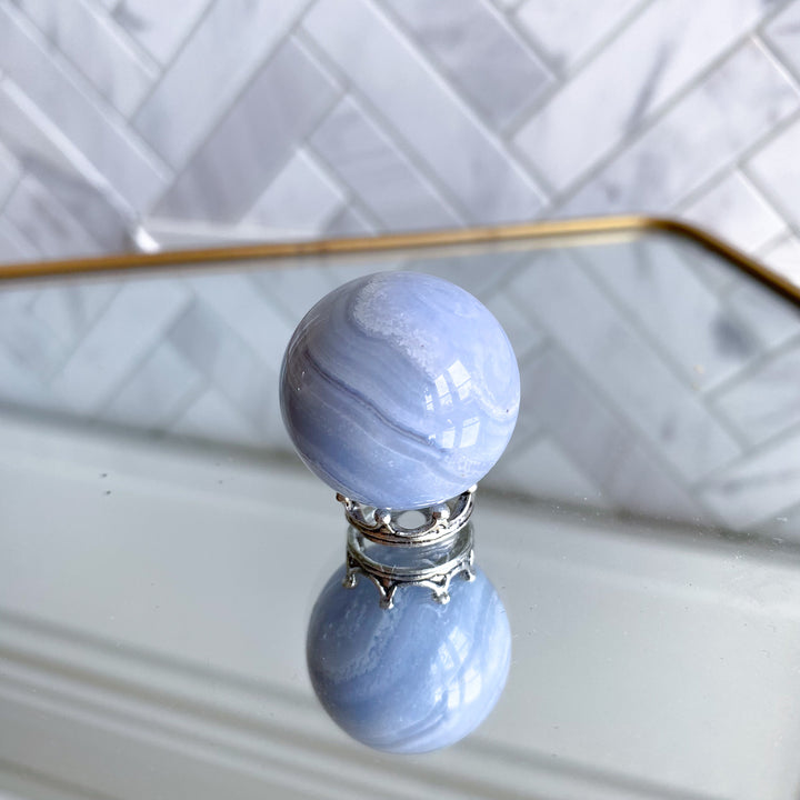 Blue Lace Agate Mini Sphere 