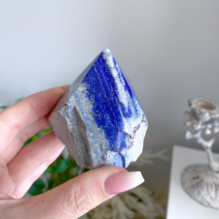 Lapis Lazuli Top Polish Point 