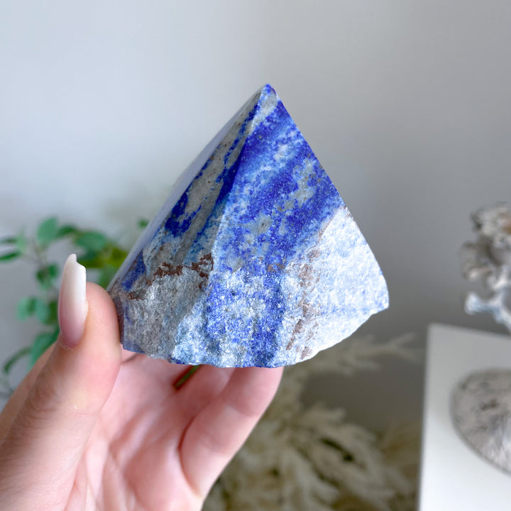 Lapis Lazuli Top Polish Point 