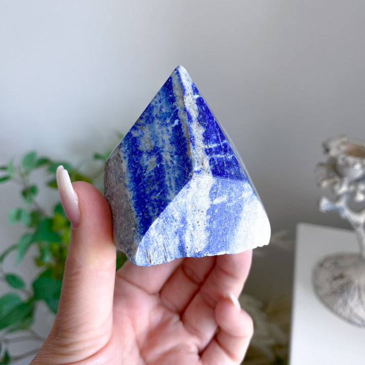 Lapis Lazuli Top Polish Point 