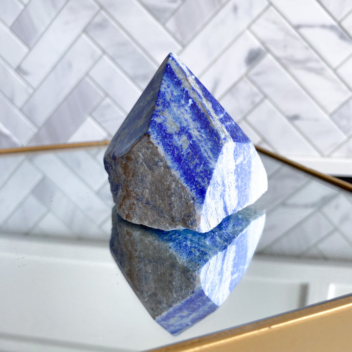 Lapis Lazuli Top Polish Point 